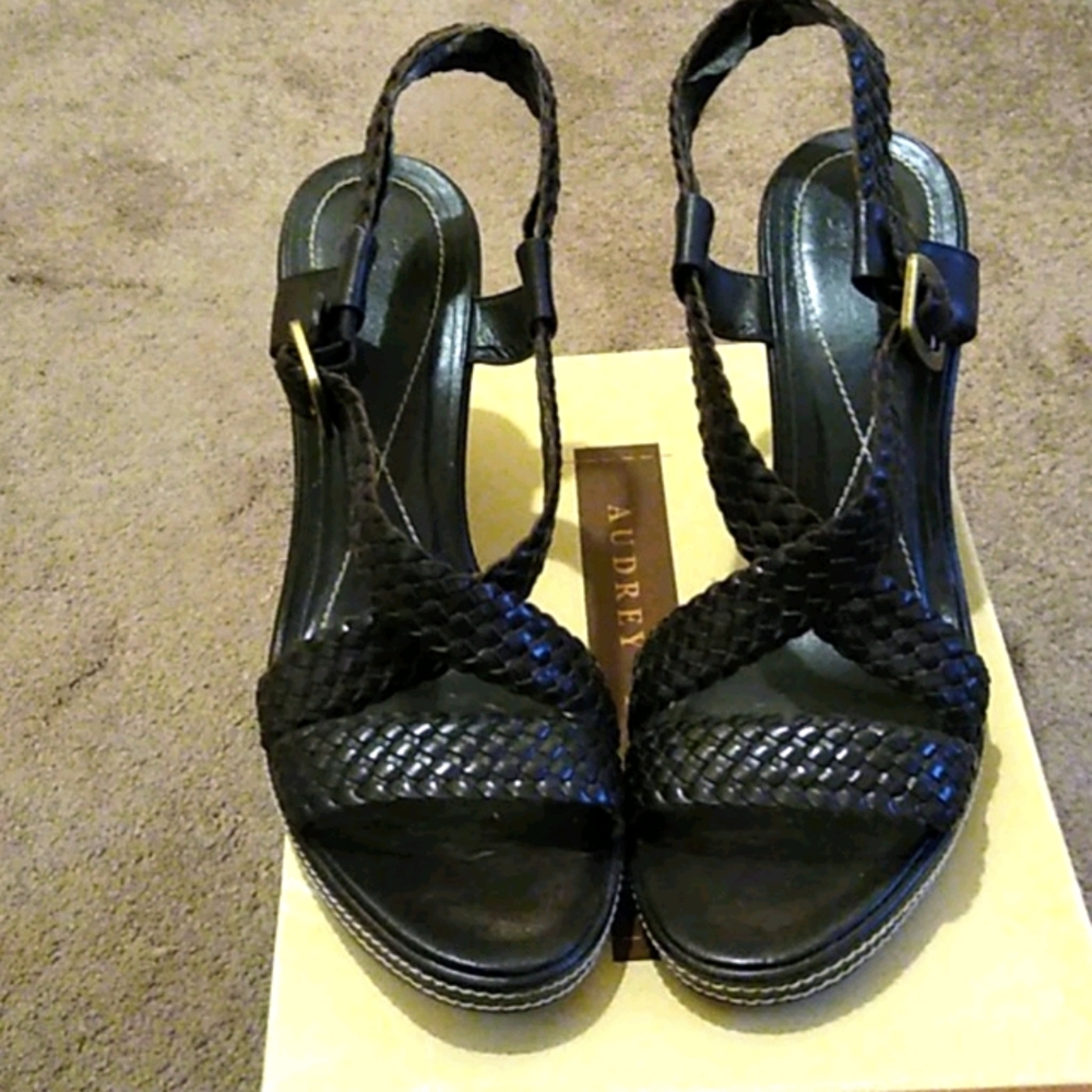 Audrey Brooke Wedge Sandal